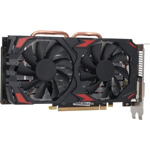 256BIT RX 580 Grafische Kaart 8GB DDR5 RAM-videokaart met Dubbele Ventilatoren - Desktop-pc's PCI Express 3.0 16X-slot .