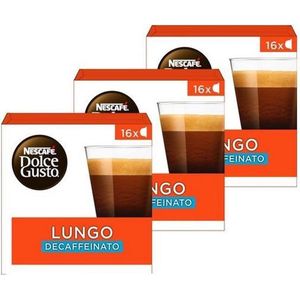 Nescafe Dolce Gusto - Lungo Decaffeinato / cafeinevrij - Multipak 10x 16 capsules