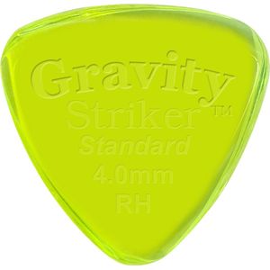 Gravity Guitar Picks GSRS4P-RH Striker RH Speed Bevels Standard 4,0 mm - Plectrum