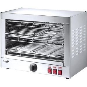 Professionele Salamander Toaster 2 Niveaus | Combisteel | 7455.1650 | Horeca