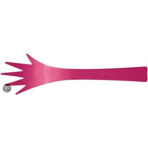 Zak!Designs Opaque Saladebestek Helpinghands - Raspberry - 2 stuks