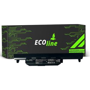 EcoLine - A32-K55 A33-K55 Batterij Geschikt voor de Asus A32-K55 A45 A55 K45 K55 K75 / 11.1V 4400mAh.