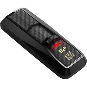 Silicon Power B50 Blaze USB Pendrive 128GB USB 3.0 Black