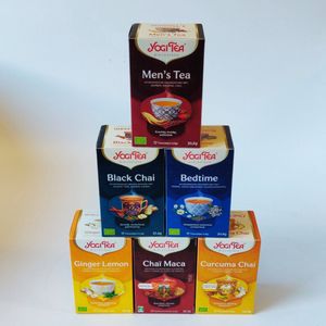 Yogi Tea - de 6 beste smaken voor de mannen - 6 pakjes van 17 theezakjes