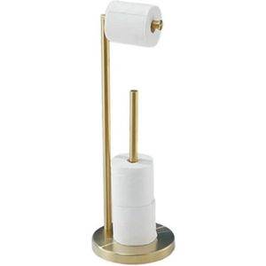 ApexArte® Toiletbutler - Toiletrolhouder Staand - Goud