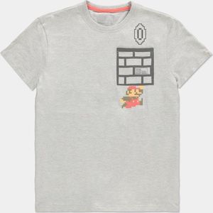 Nintendo 8Bit Super Mario Bros Mens Tshirt S