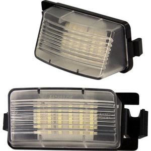 AutoStyle Set pasklare nummerplaat LED verlichting passend voor Nissan/Infinity Diversen