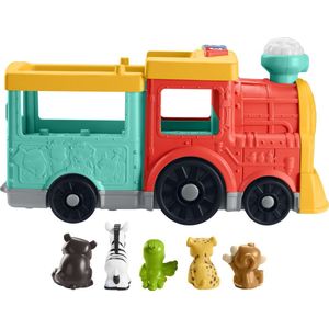 Fisher-Price Little People Grote ABC Dierentrein - Meertalig - Speelvoertuig