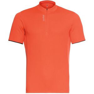 Odlo Fietsshirt  Heren - Kleur exuberant orange - Maat M