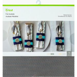 Cricut Foil Acetate 30x30cm 16-sheets (Tailored)