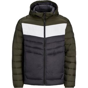 JACK&JONES JJESPRINT PUFFER HOOD NOOS Heren Gequilte jas - Maat S