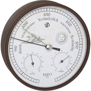 Equivera Weerstation Binnen en Buiten - Weerstation - Draadloos - Thermometer, Barometer, Hygrometer - Buitensensor - Temperatuur - Weersvoorspelling