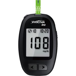 VivaChek Ino glucosemeter startpakket (inclusief 100 lancetten, 50 teststrips en een prikpen)