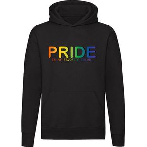 Pride is my favorite color Hoodie - regenboog - LGBTQ - gay - unisex - trui - sweater - capuchon