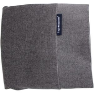 Dog's Companion - Losse hoes dark grey bouclé voor Hondenkussen / Hondenbed - L - 115x85cm