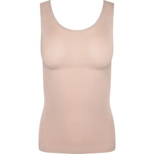 MAGIC Bodyfashion Tone Your Body Tanktop Dames Corrigerend ondergoed - Cappuccino - Maat XXL