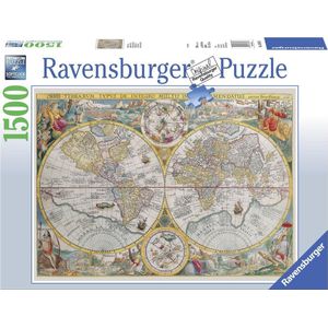 Puzzel Wereldkaart (1500 stukjes)