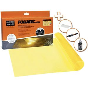 Foliatec Plastic Tint Folie Geel 30x100cm - 1 stuk