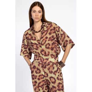 SUZE TIGER BLOUSE