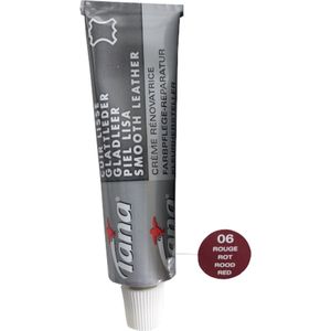 Tana Kleurhersteller - Tube - Rood - 25ml (Schoensmeer - Schoenpoets)