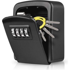 Veilige Sleutelbox voor Binnen en Buiten - Waterdicht en Roestbestendig | Praktische Sleutelkast met Codeslot voor Thuis, Kantoor en Garages