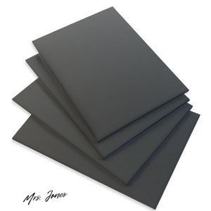 Mrs. Jones A1 Foamboard Zwart Pack 10 Vel - Voor Kunst en Presentatie .