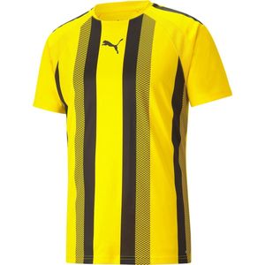 Puma Teamliga Shirt Korte Mouw Kinderen - Geel / Zwart | Maat: 128