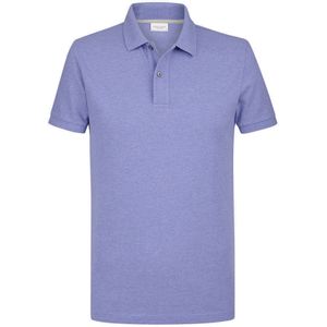 Profuomo slim fit heren polo - paars - Maat: L