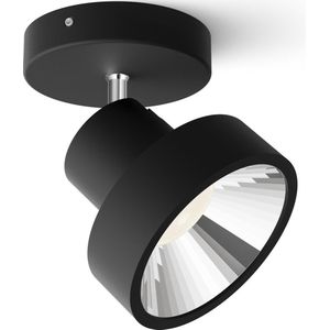 Philips Bukko Opbouwspot - LED - SceneSwitch - Zwart - 4,3W - 430 lumen