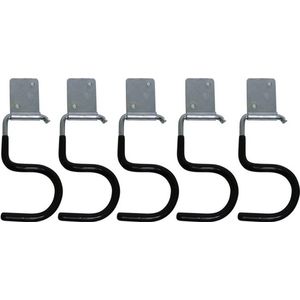 Gereedschapshaken / ophanghaken - 5 stuks - voor o.a. gereedschap / tuingereedschap / organizeren