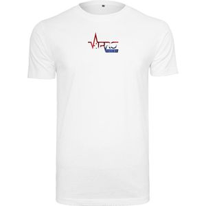FitProWear Casual T-Shirt Dutch - Wit - Maat XXXL/3XL - Casual T-Shirt - Sportshirt - Slim Fit Casual Shirt - Casual Shirt - Zomershirt - Wit Shirt - T-Shirt heren - T-Shirt