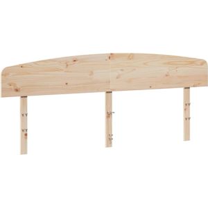 vidaXL - Hoofdbord - 200 - cm - massief - grenenhout