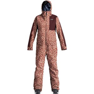 Airblaster Women's Stretch Freedom Suit onepiece rust daisy