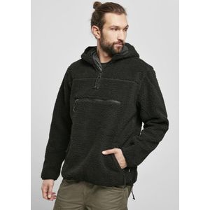 Brandit - Teddyfleece Worker Pullover Jas - 6XL - Zwart