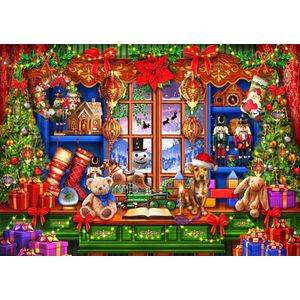 ye old Christmas Shoppe Kerstpuzzel 1000
