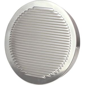 Ventilatierooster rond 100mm aluminium - EL-A-R100 ALU