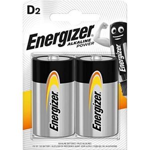 Energizer Alkaline Batterij D 1.5 V Power 2-Blister