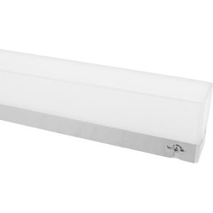 LED spiegelverlichting met switch tone sensor 90cm Lotis 16,5W chrome IP44