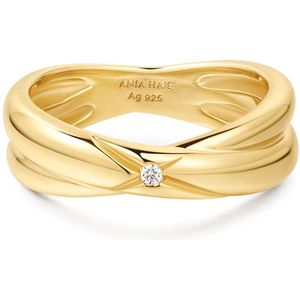 Ania Haie AH R061-06G54 Dusk Divas Dames Ring - Minimalistische ring