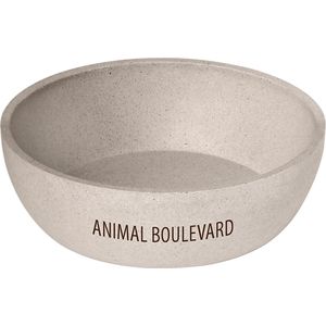 Animal Boulevard Ab65059 - Voer- En Drinkbakken - Hond - Ab Bamboe Kom Crème-21cm - Maat: 21cm - 205938
