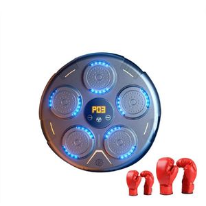 Music Boxing Machine - Boksmachine Met Bluetooth Luidspreker - Boksbal Bokszak LED Verlichting - Slimme Trainingsfuncties