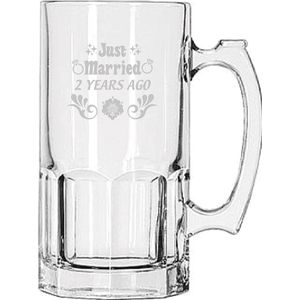 Gegraveerde bierpul 1ltr Just Married 2 years ago