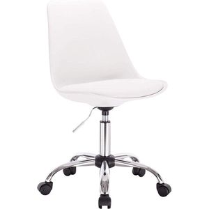 Rootz Draaibare Bureaustoel - Directiestoel - Ergonomische Bureaustoel - Comfortabel, Verstelbaar, Duurzaam - Kunstleer - 48,5 cm x 40 cm x 84-96 cm