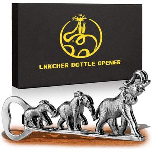 Olifant bierflesopener, cadeaus voor vrouwen, mannen, vrouw, echtgenoot, vriendin, vriend, moeder, papa, nieuw, familie, verjaardagsfeest, bruiloft, mooie nieuwigheid, grijze gadget, liefhebbers, geschenken