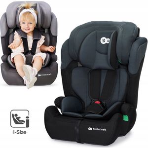 Autostoel - Zwart - 9 tot 36 kilo - Isofix Autostoel - tot 12 jaar - Kinderzitje Auto - Meegroei Autostoel - Babyzitje - Babystoel Auto