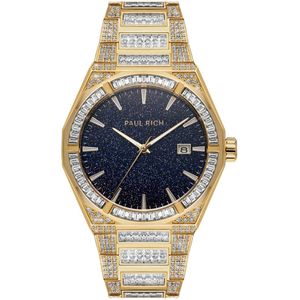 Paul Rich Iced Star Dust II Gold ISD202-A automatisch horloge