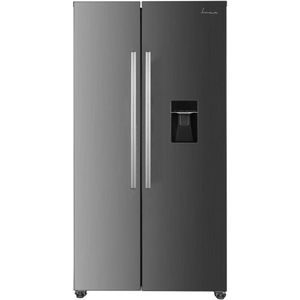 Fram Amerikaanse Koelkast – Side-by-Side – 439L – Waterdispenser – No Frost – LED Touch Display – Zilver