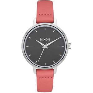 UHR, MEDIUM KENSINGTON LEATHER SILVER\BL