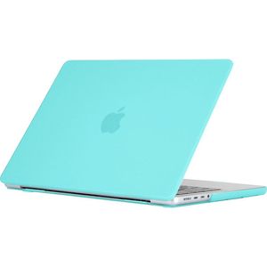 Mobigear Matte - Laptophoes geschikt voor Apple MacBook Pro 16 inch (2021-2024) Hoes Hardshell MacBook Case - Turquoise