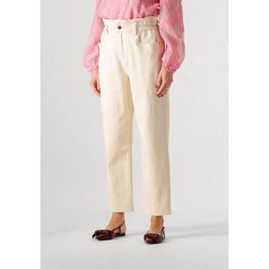 Minus Dina Nova Pant Broeken Dames - Ecru - Maat 34